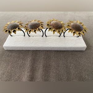VTG Sunflower napkin rings